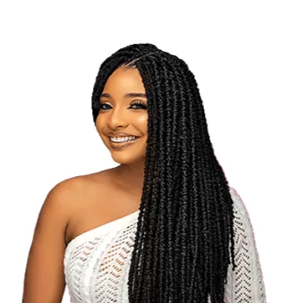 How to style locs from @LushHairNigeria in SASHA Installed by
