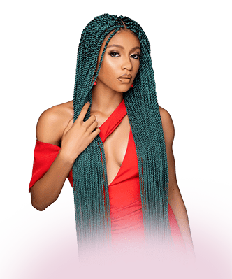 HOW TO, Blue, Purple, Green Box Braids For Beginners